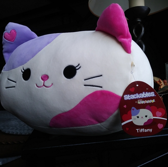 Tiffany Squishmallow The Cat Stackable - Picture 2 of 5